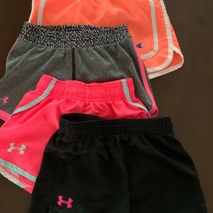 Toddler Girl Athletic Shorts, Size 4T.